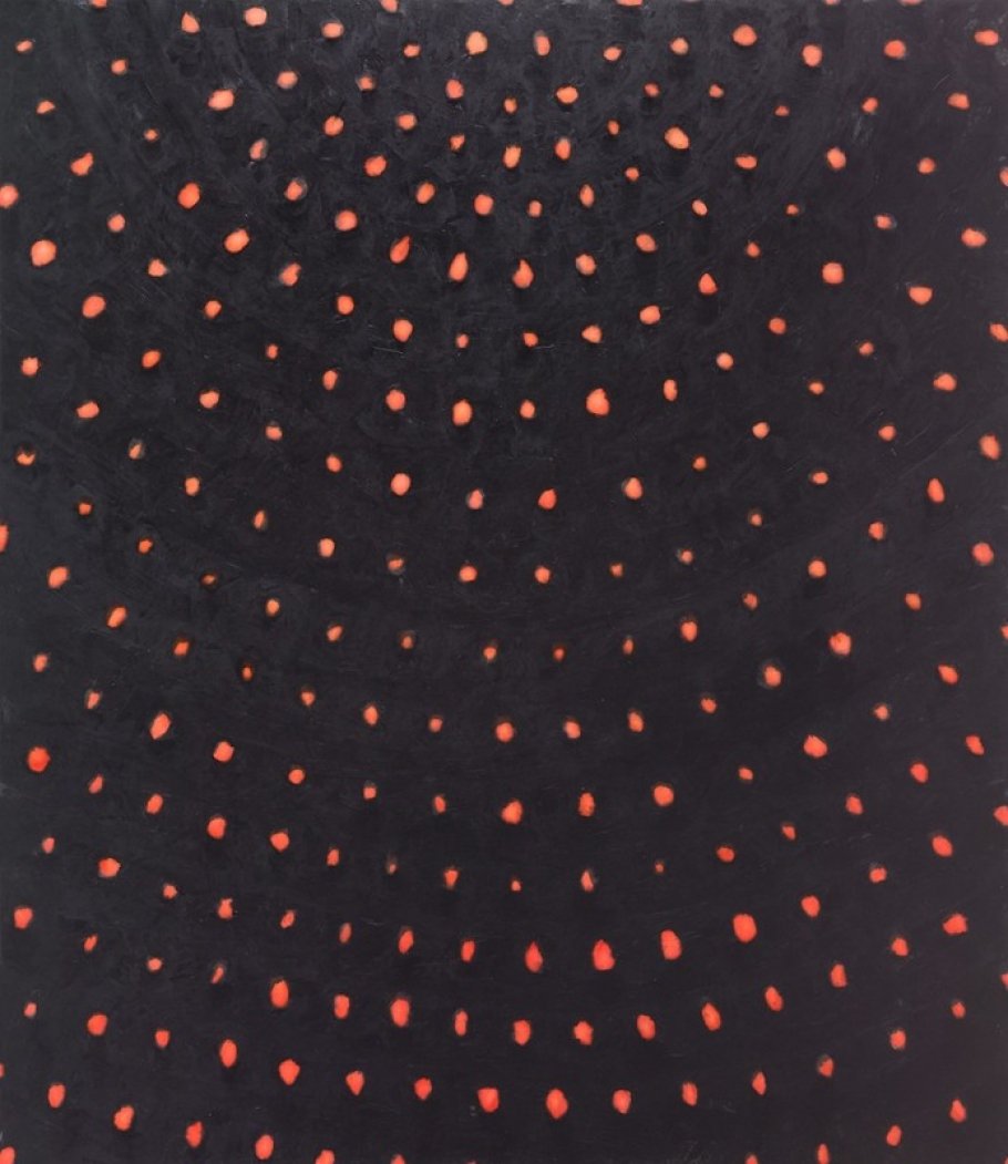 Ross Bleckner, Dome, 2015, Öl auf Leinwand, 269,2 × 233,7 cm