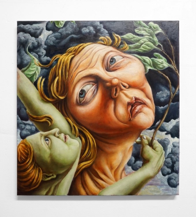 Lucas Hirsch zeigt Jannis Marwitz Jannis Marwitz, Untitled, 65x60, oil on canvas, 2019 | Courtesy Lucas Hirsch, Düsseldorf