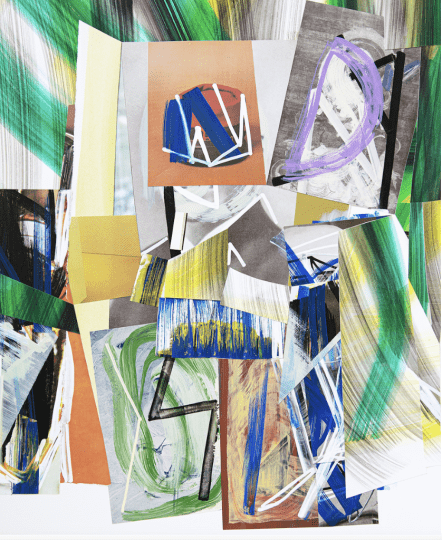 LI WEN KUO | Anatomie der Erinnerung, 2023, Tusche, Acryllack, Aquarellfarbe auf Papier, 45 x 38 cm © Galerie Smudajescheck, München