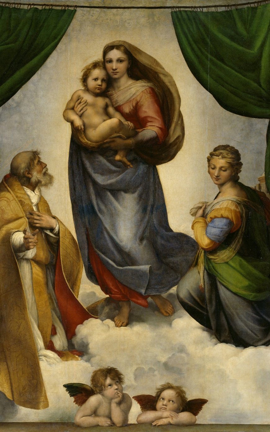 Raffael, Die Sixtinische Madonna, 1512/13 © SKD