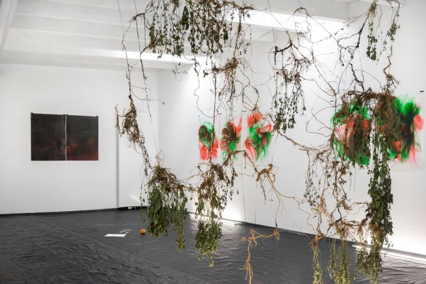 Maria VMier,Vier, 2019, Ausstellungsansicht, GiG, München