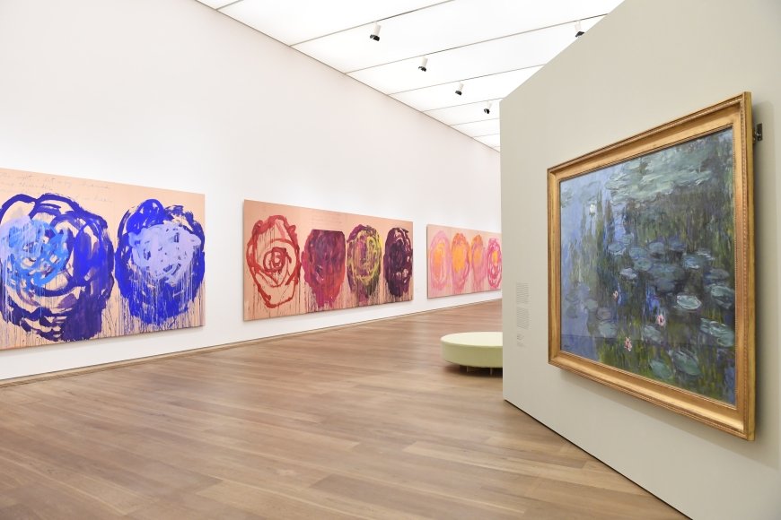 La vie en rose. Brueghel, Monet, Twombly, Museum Brandhorst, Foto: Frank Rollitz / Schneiderpress