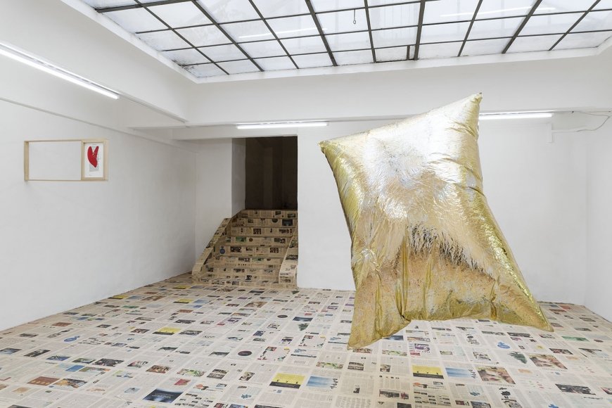 Stage of Maneuvers. Alia Farid, Claire Fontaine, Gabriella Torres-Ferrer, Georgia Sagri. Curated by Anna Goetz. Installation view, 2019