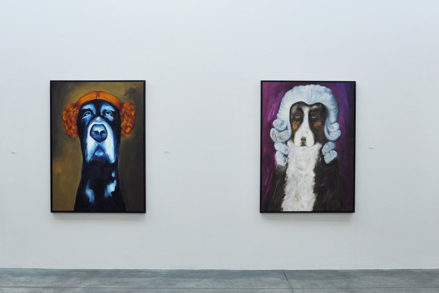 Ronald Kodritsch, Aus der Serie Bastards, Ausstellungsansicht Galerie Gölles, 2021/22 , Courtesy Galerie Gölles