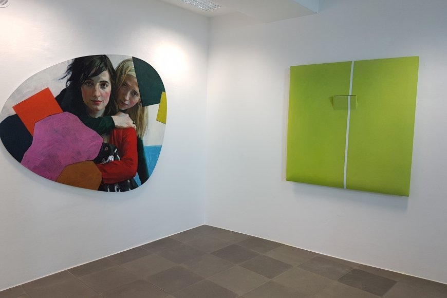 Dorothee Golz und Xenia Hausner, Objects of Desire, 2018, Ausstellungsansicht, Galerie 422, Gmunden © Galerie 422