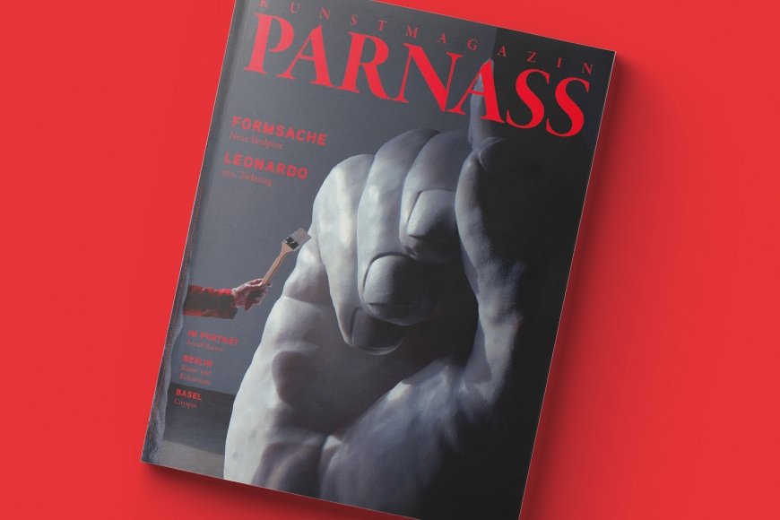 PARNASS 4/2019 | Cover: Hannes Mlenek, Installation »Zeichenhand«, 2019 | Foto: Detlef Löffler 