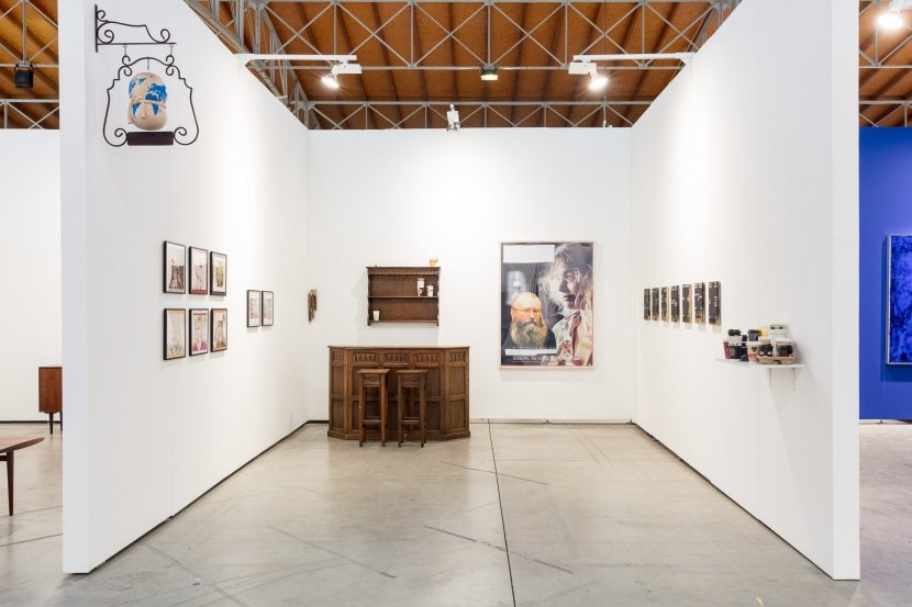Croy Nielsen, 2018, Messestand B17, Vienna Contemporary | Foto: kunst-dokumentation.com