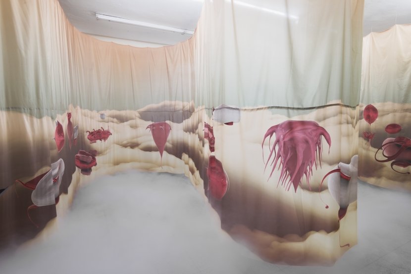 Marianne Vlaschits, Venus City, Ausstellungsansicht, Kevin Space 2016, Foto: Georg Petermichl, Courtesy die Künstlerin und Kevin Space Wien