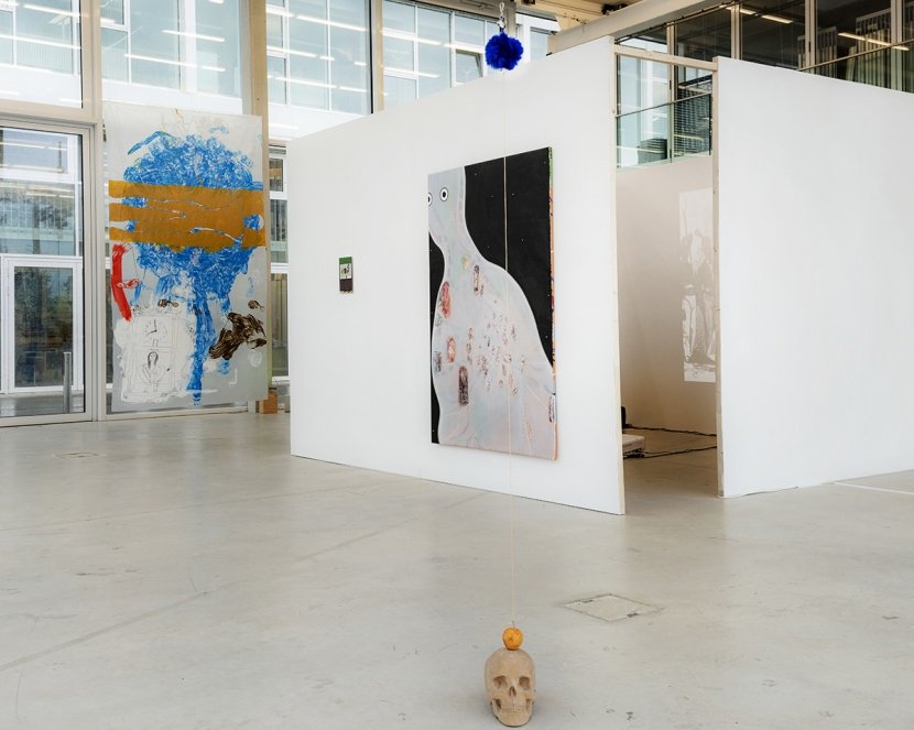 Gruppenausstellung, Crisis of Glass Bell, 2019, Ausstellungsansicht, TANK Art Institute, Basel