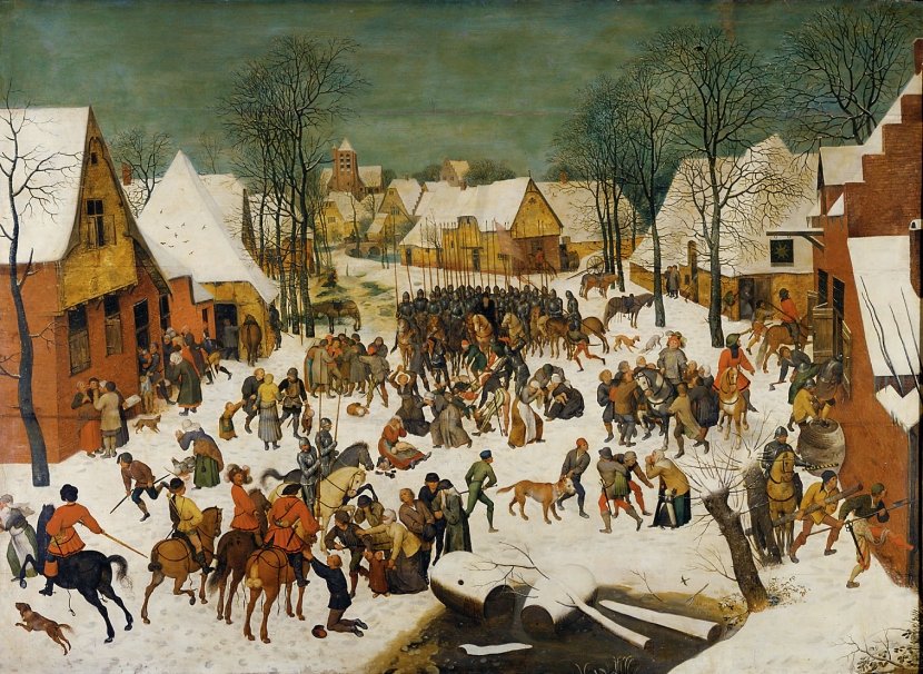 Bethlehemitischer Kindermord 4. Viertel 16. Jahrhundert Kopie nach: Pieter Bruegel d. Ä. © KHM