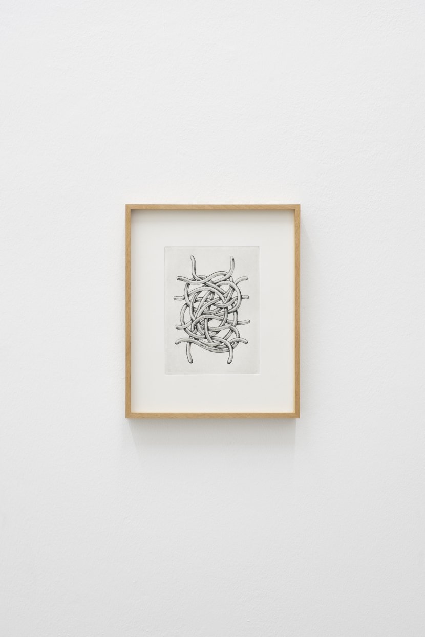 Nadim Vardag, untitled, 2018, Kaltnadelradierung auf Büttenpapier, 32 × 26 cm, Ed. 1 / 5+2