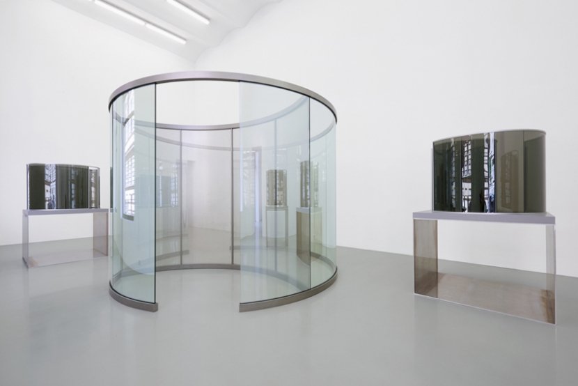 Dan Graham, 2019, Ausstellungsansicht, Meyer Kainer, Wien