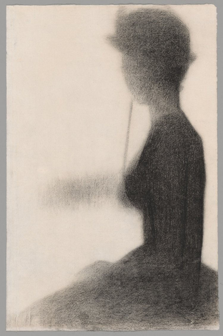  Georges Seurat, Seated Woman with a Parasol (study for La Grande Jatte), Bequest of Abby Aldrich Rockefeller, https://api.artic.edu/api/v1/artworks/150773/manifest.json