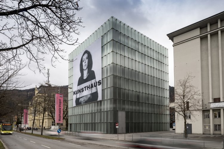 Anne Marie Jehle | KUB Fassadenprojekt 2019 | Foto: Markus Tretter | Courtesy Anne Marie Jehle Stiftung, Vaduz © Kunsthaus Bregenz