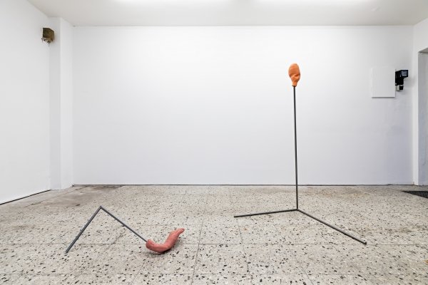 Barbara Kapusta, installation view We Make the Place by Playing, VIS, Hamburg, 2018