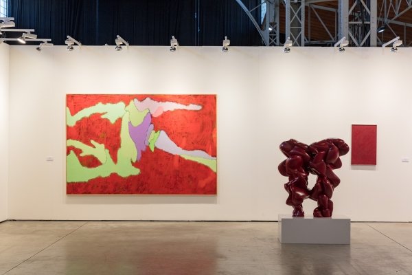 Galerie Thaddaeus Ropac, 2018, Messestand B24/B25, Vienna Contemporary | Foto: kunst-dokumentation.com