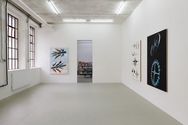 Mathis Gasser, Structures and Institutions 2, 2019, Ausstellungsansicht, Giverva Gambino, Köln