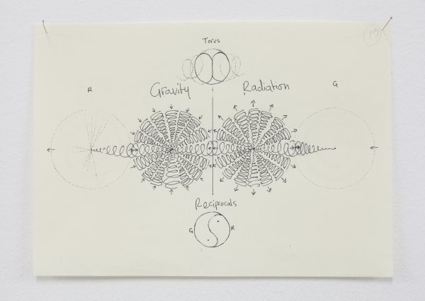 Bonnie Camplin, Untitled; 2018; felt tip on paper; 15 parts; 20 x 30 cm each