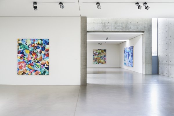 Corinne Wasmuth, Ausstellungsansicht, POLYPHON. Künstlerische Positionen der Sammlung Viehof, 2018, Langen Foundation, Neuss