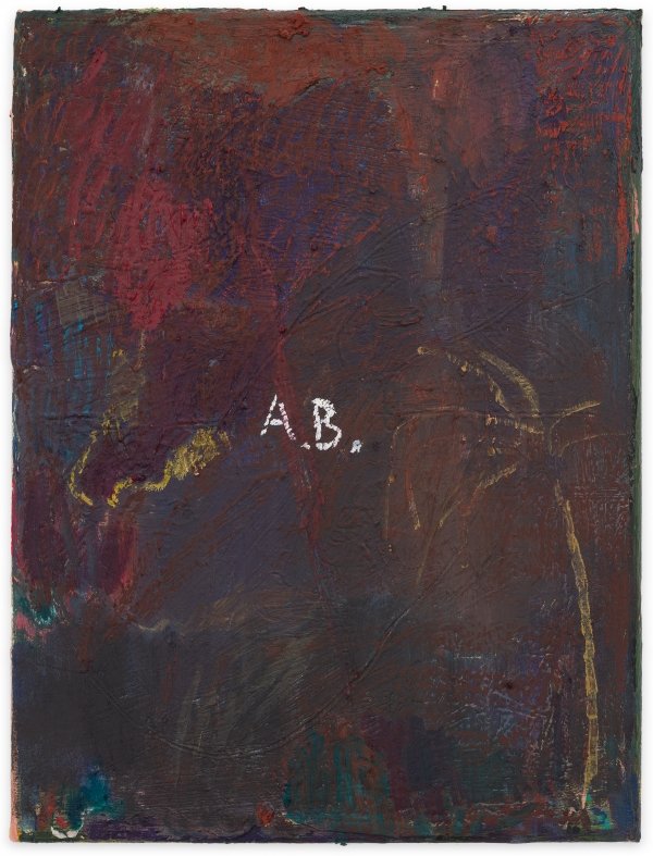 Adrian Buschmann, Palme, 2019, Oil on canvas, 39,5 x 30 cm
