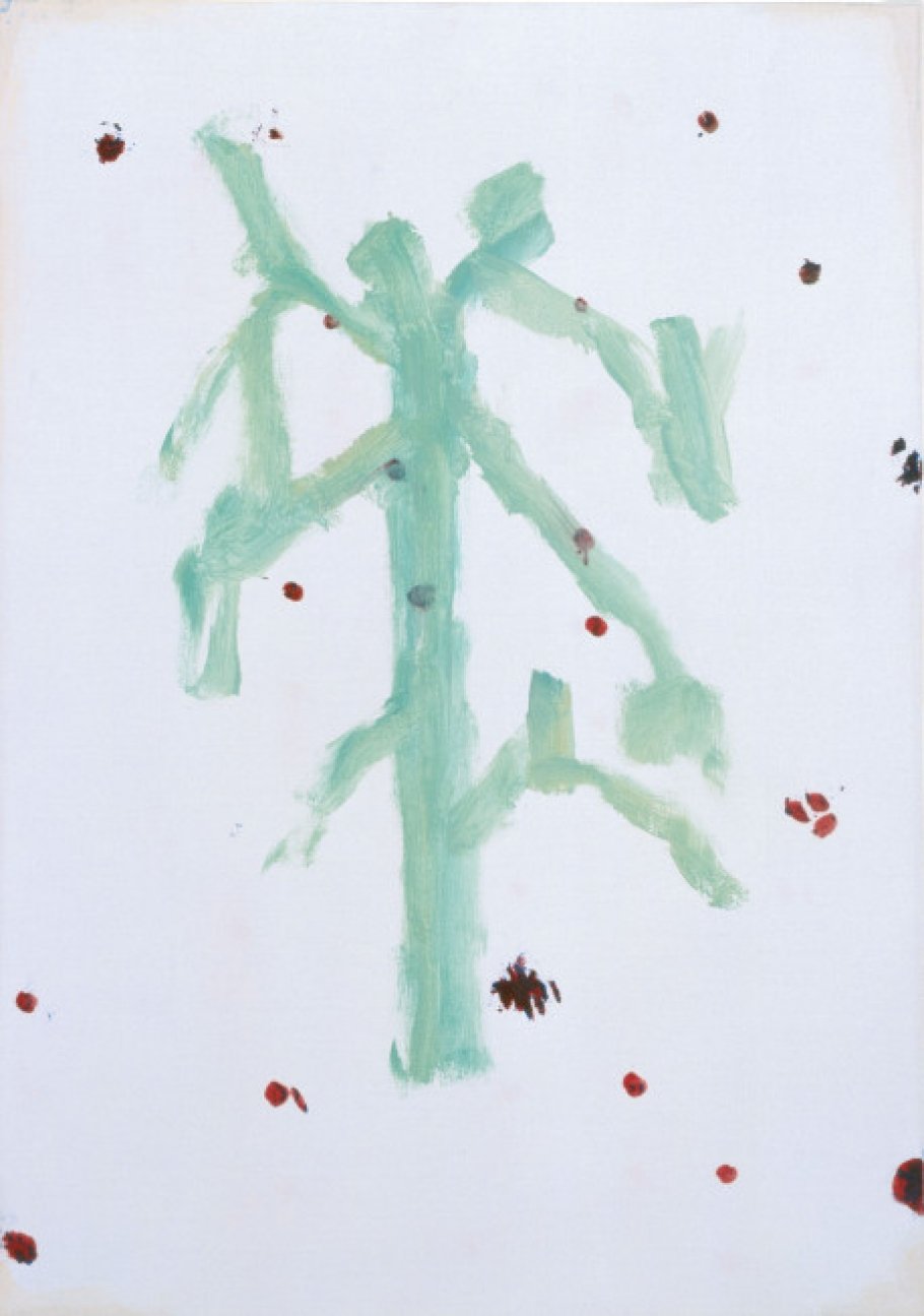 Raoul De Keyser, Séjour, 2001, Oil on canvas, 71 x 50 cm © Family Raoul De Keyser | SABAM Belgium 2018, Collection of Jin Sato, Photo credit: Felix Tirry 