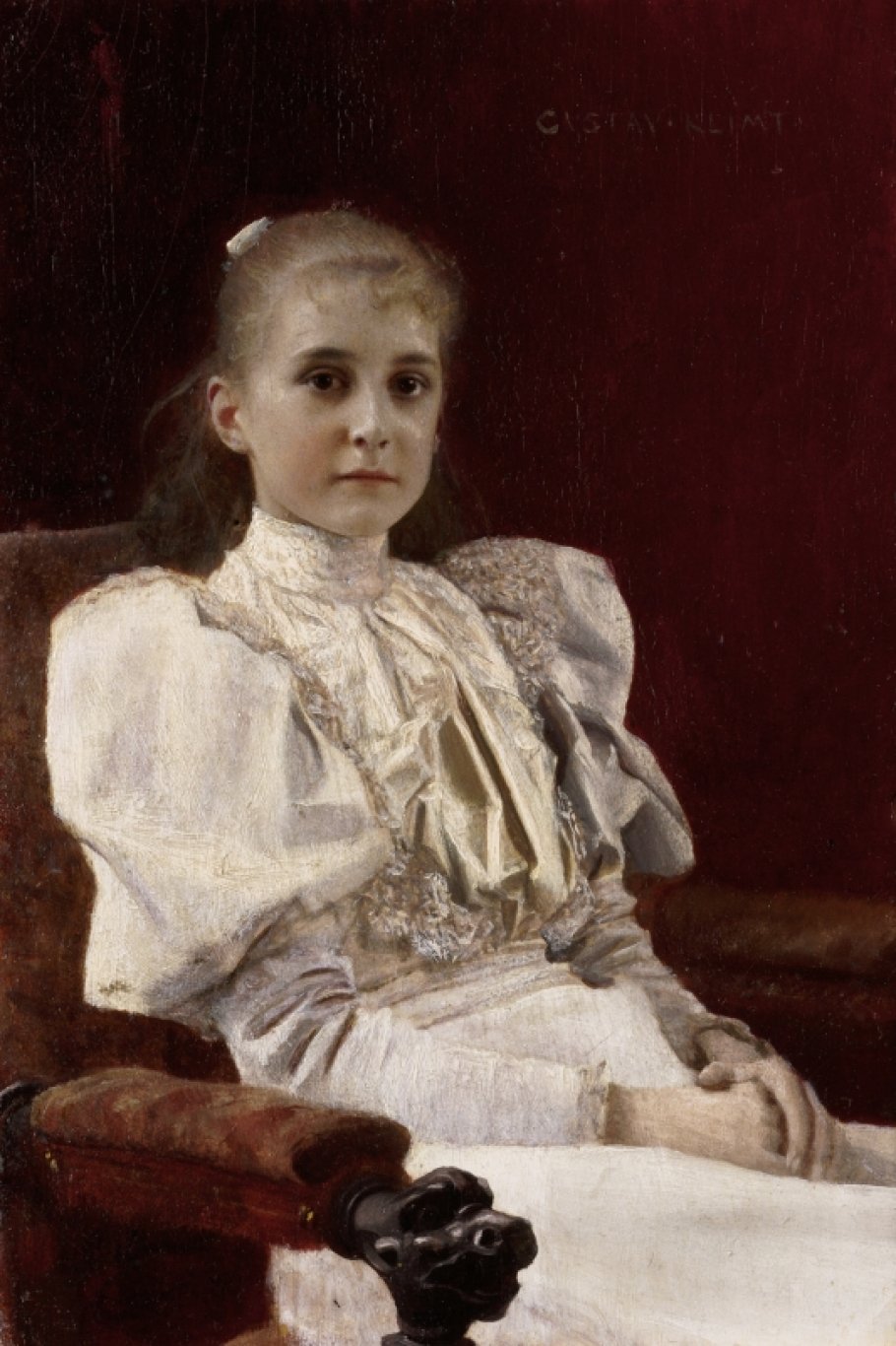 GUSTAV KLIMT, Sitzendes junges Mädchen, um 1894 © Leopold Museum, Wien | Foto: Leopold Museum