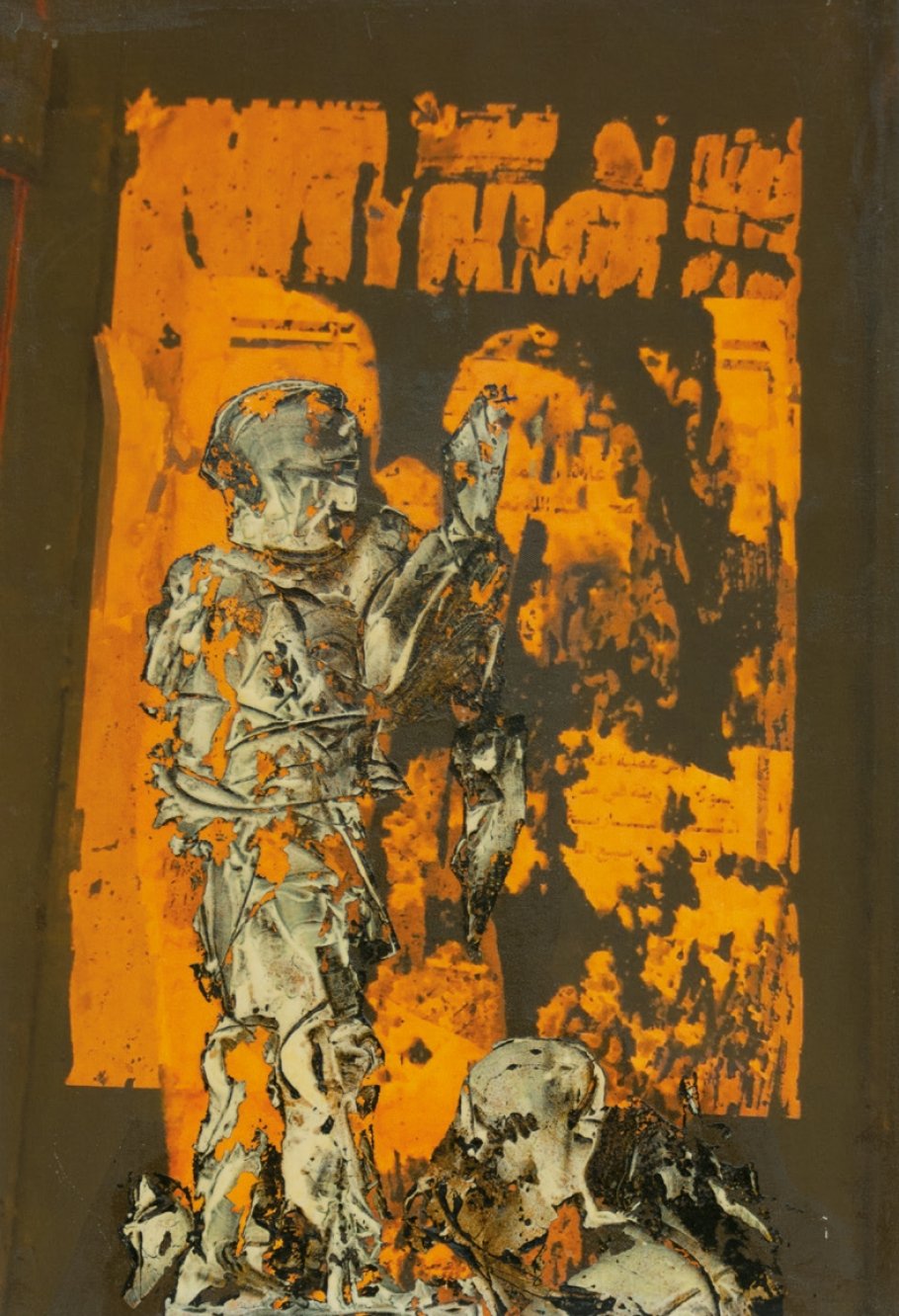 Valentin Oman, Bethlehem - 2019 Öl, MT auf Leinwand, 70 x 50 cm | Courtesy Galerie Welz
