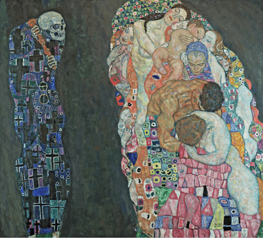 Gustav Klimt, Tod und Leben © Leopold Museum, Wien