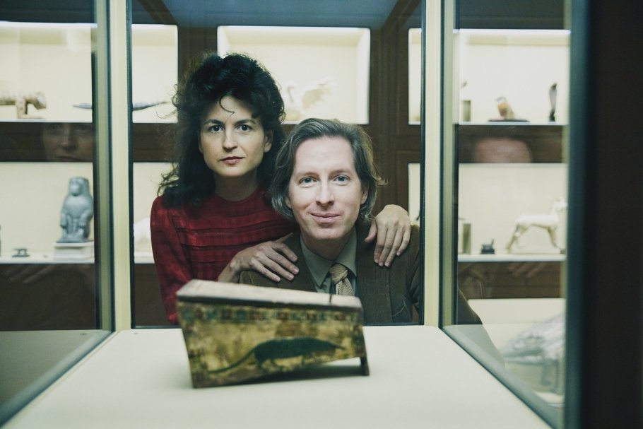 Wes Anderson & Juman Malouf in der Ausstellung © KHM-Museumsverband | Foto: Rafaela Proell