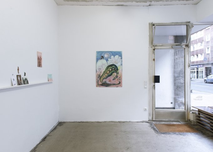 Installation view, Support, Kinke Kooi, Lucas Hirsch, Düsseldorf, 2019