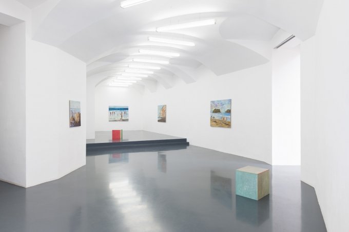 Birgit Megerle, The Year Off, 2019, Installation view, Galerie Emanuel Layr Vienna