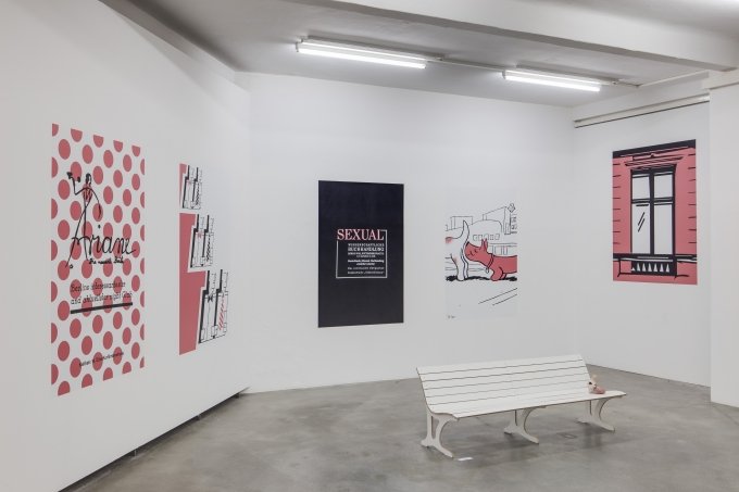Aline Bouvy, PUP, 2019, Ausstellungsansicht, Künstlerhaus Bethanien, Berlin