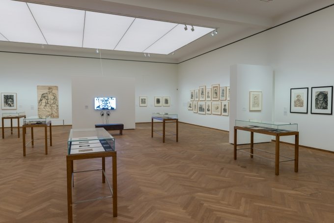 Ausstellungsansicht „Edmund Kalb“, 2019 © Foto: Leopold Museum, Wien/Leni Deinhardstein