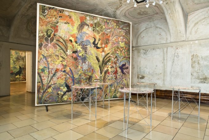 Der Hausfreund, 2019, Ausstellungsansicht, Universitätsgalerie im Heiligenkreuzer Hof, Wien | Foto: © Proché