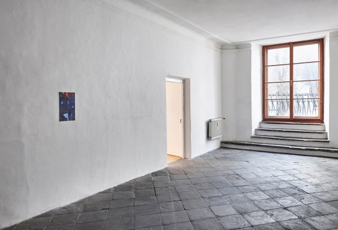 Birke Gorm, Nora Kapfer, Matthias Noggler, Whistle and I'll Come to You, 2018, Ausstellungsansicht, Galerie der Stadt Schwaz, Schwaz