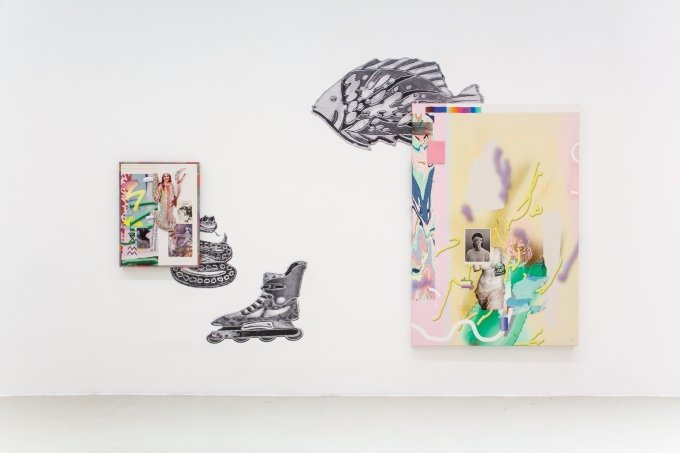 Ausstellungsansicht rhizome, Galerie Lisa Kandlhofer, 2020 © kunst-dokumentation