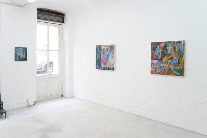 Joseph Geagan, Cha-Cha Kaputt, 2018, Ausstellungsansicht, Pina, Wien