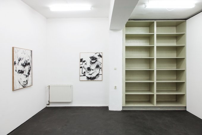 Anders Johansson, Mud Ladder, 2018, Ausstellungsansicht, Schiefe Zähne, Berlin