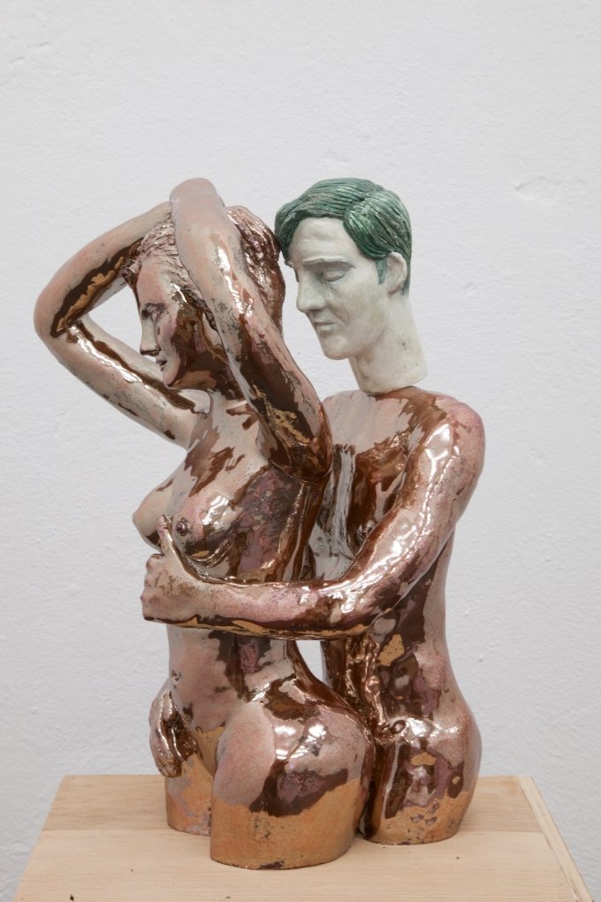 Soshiro Matsubara, LoveSick, 2018, Ausstellungsansicht, Schiefe Zähne, Berlin