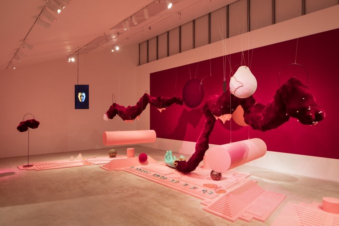 Tai Shani, DC Semiramis, 2019, installation, Turner Prize 2019 at Turner Contemporary | Foto: David Levene