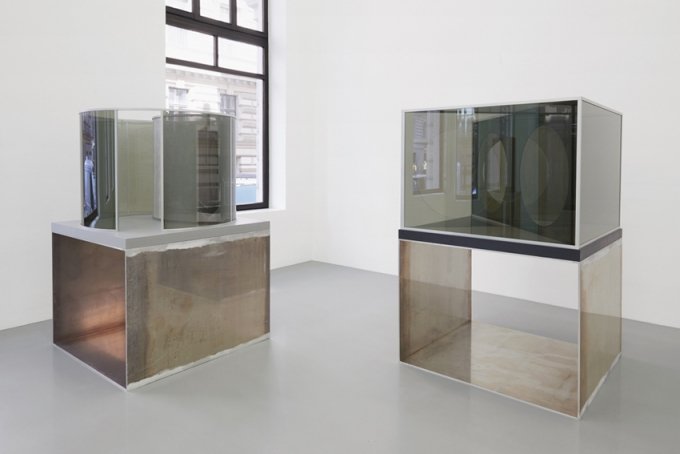 Dan Graham, 2019, Ausstellungsansicht, Meyer Kainer, Wien