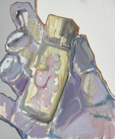 Johannes Kofler, O. T. (Sexfeuerzeug) Sexfeuerzeug), 2018, Öl auf Leinwand, 60 x 50 cm, Foto: © Galerie Elisabeth & Klaus Thoman / WEST.Fotstudio, 2020