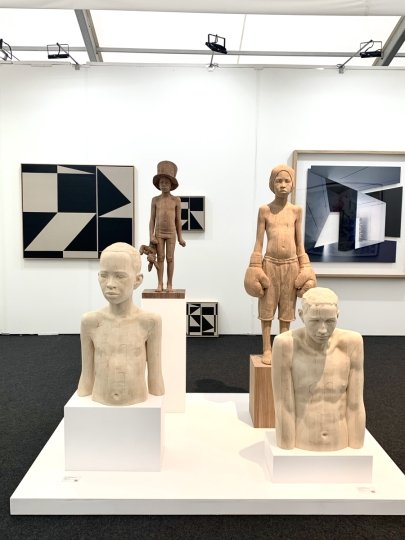 Galerie Victor Lope Arte Contemporaneo, Mario Dilitz, Carsten Beck, Foto: PARNASS