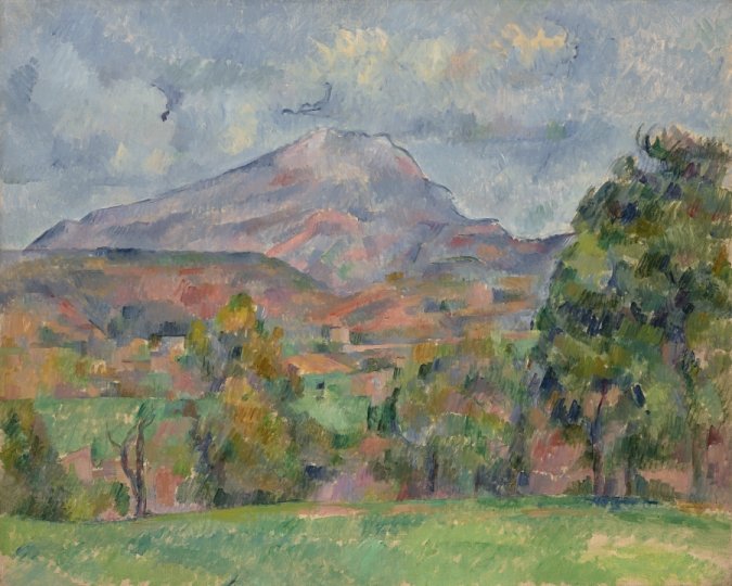 Paul Cézanne, La Montagne Sainte-Victoire, 1888-1890, Öl auf Leinwand, 65.2 x 81.2 cm, erzielter Preis $ 137,790,000, © Christie’s Images Limited 2022