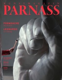 Cover PARNASS 04/2019 | Hannes Mlenek, Installation »Zeichenhand«, 2019 | Foto: Detlef Löffler