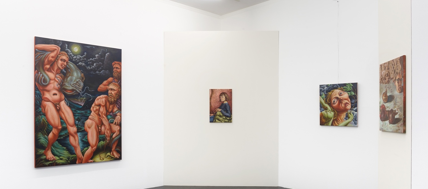 Jannis Marwitz, Narch till June / Närz bis April, 2019, Ausstellungsansicht, Dortmunder Kunstverein | Foto: Simon Vogel