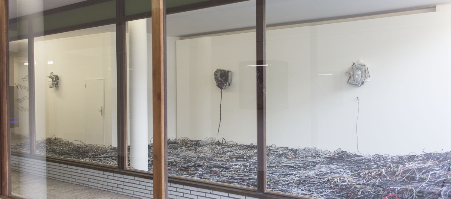 Joachim Coucke, To empty the mind, installation view at The Stable, Waregem, Belgium.
