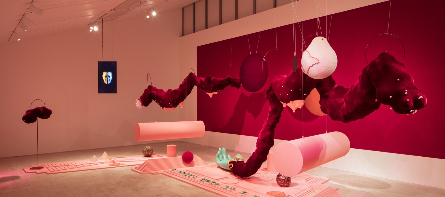 Tai Shani, DC Semiramis, 2019, installation, Turner Prize 2019 at Turner Contemporary | Foto: David Levene