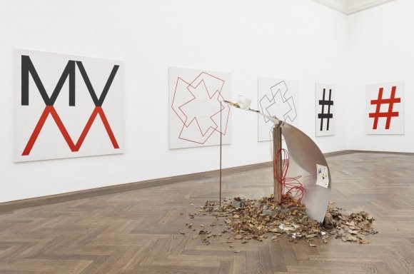 Installationsansicht, Eine Karte -35/65+, Kunsthalle Basel, 2019. Foto: Philipp Hänger / Kunsthalle Basel