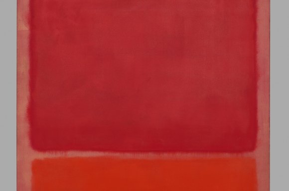 Mark Rothko (1903-1970), Untitled (Red, Orange), 1968, Öl auf Leinwand, 233 x 175,9 cm © 1998 Kate Rothko Prizel & Christopher Rothko/Bildrecht, Wien, 2019 © Foto: Fondation Beyeler, Riehen/Basel, Sammlung Beyeler/Robert Bayer